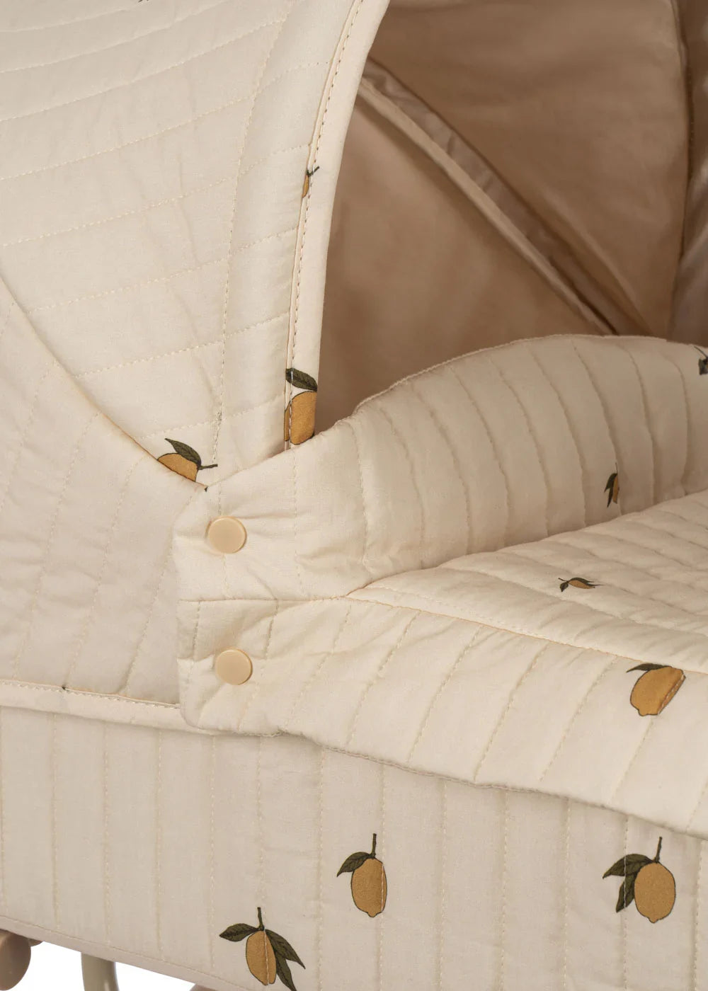 Konges Sloejd Mini Doll Pram - Lemon