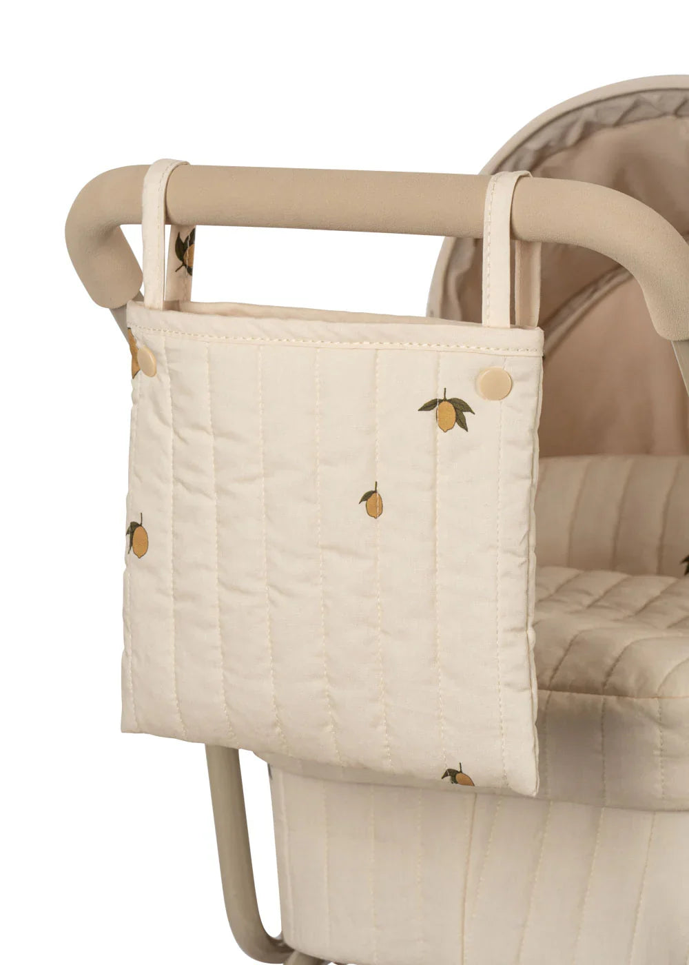 Konges Sloejd Mini Doll Pram - Lemon