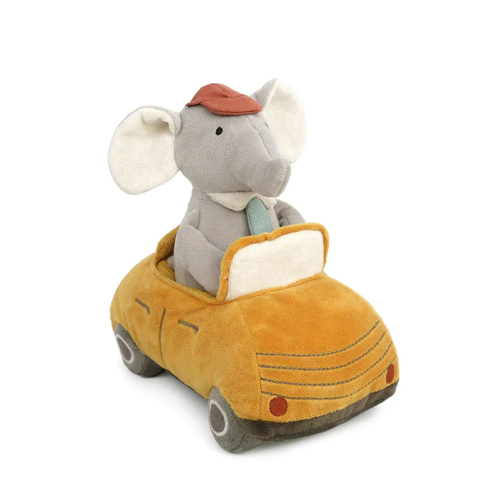 Mon Ami - Elephant Driver Plush Toy