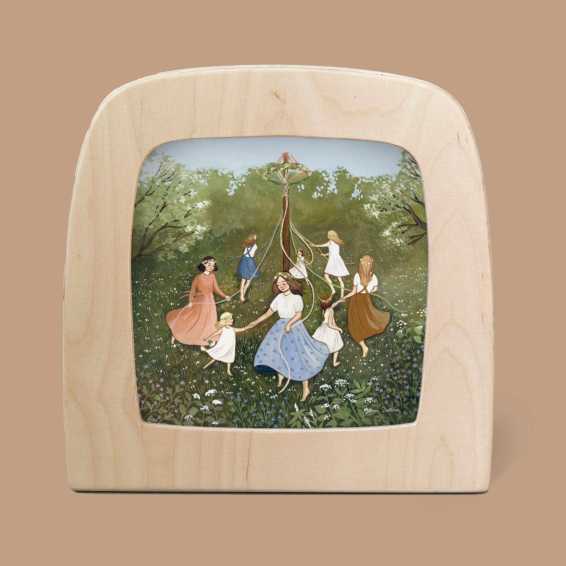Silhouette Only - Maypole Dance for Toverlux Lamp