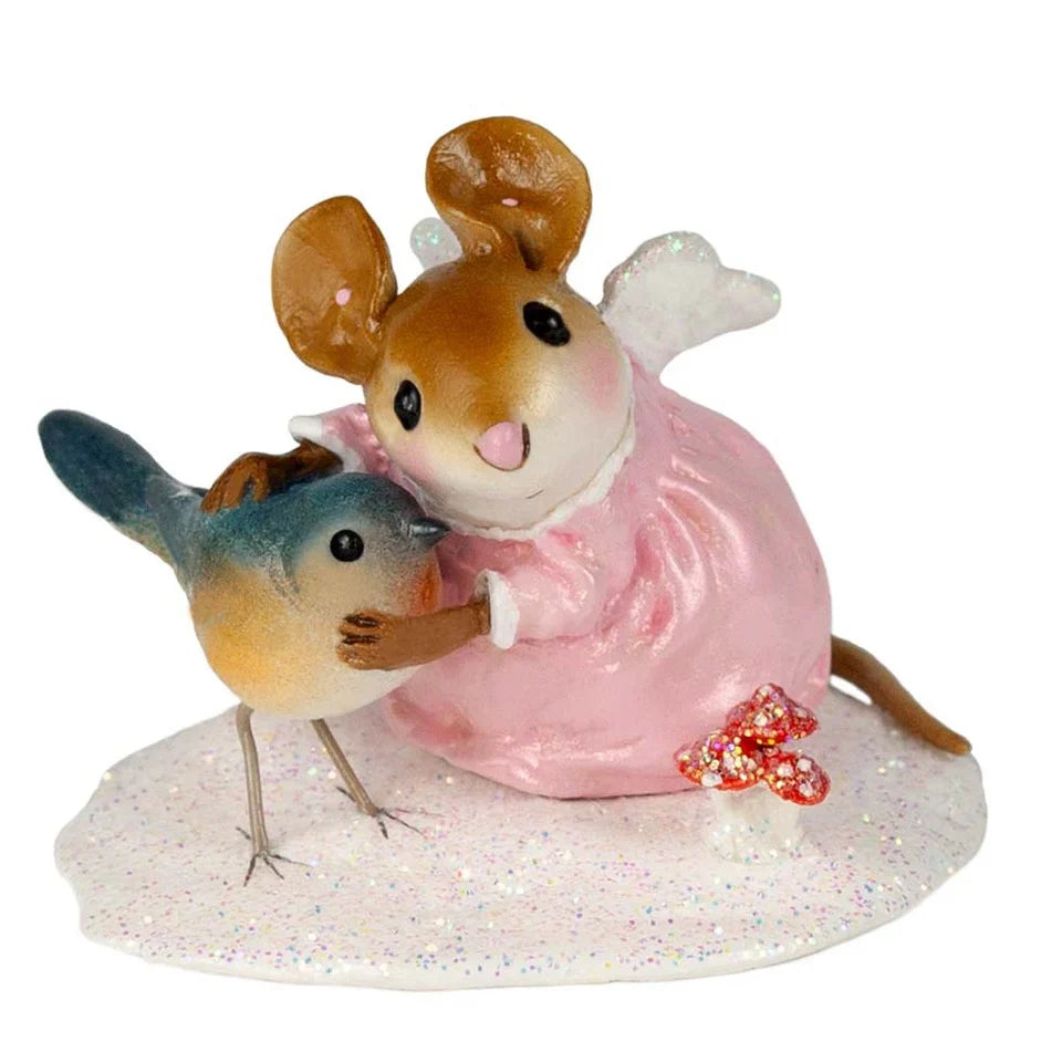 Wee Forest Folk Tiny Collectible - Loving Angel (Not a Toy)