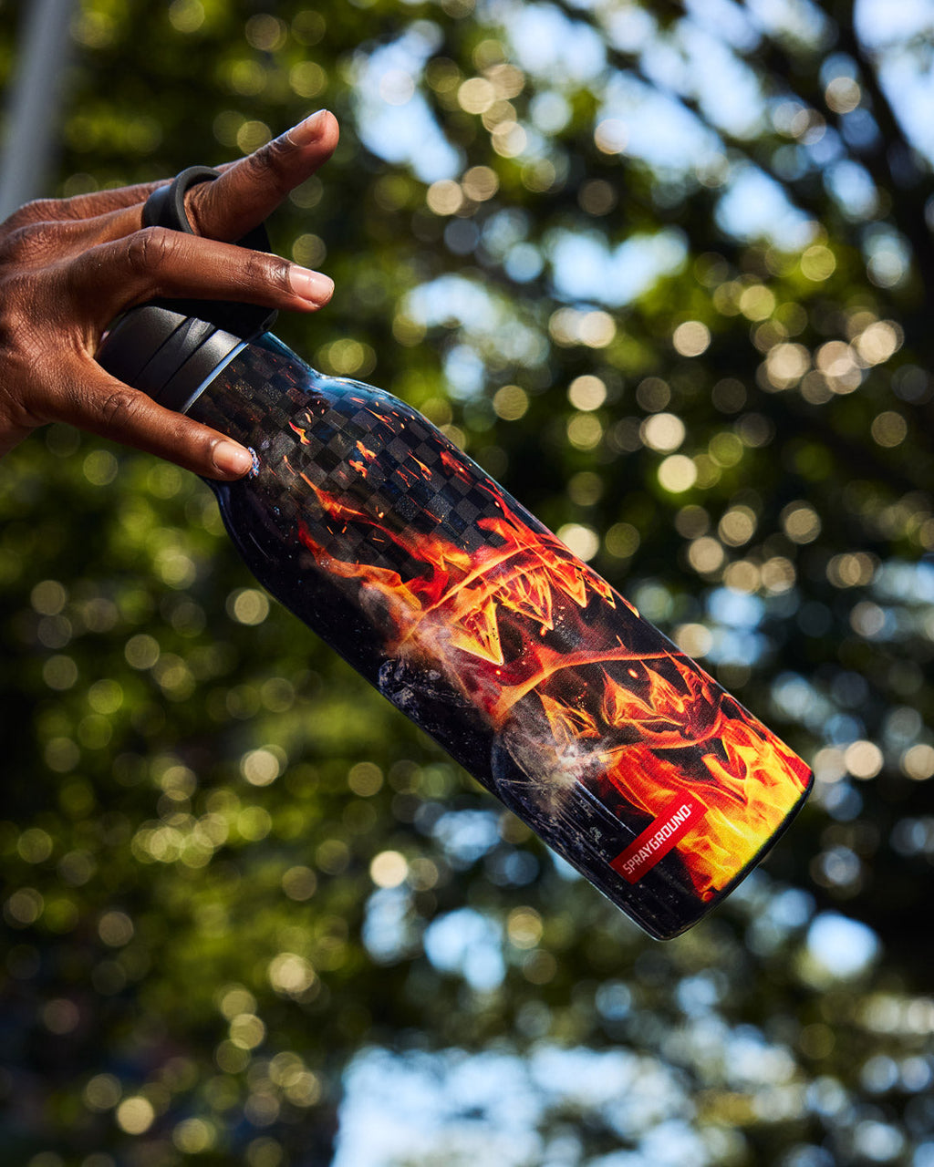 FIRE AND ICE WATER BOTTLE