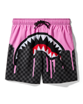 OCEAN DRIP CHECK SWIM SHORT