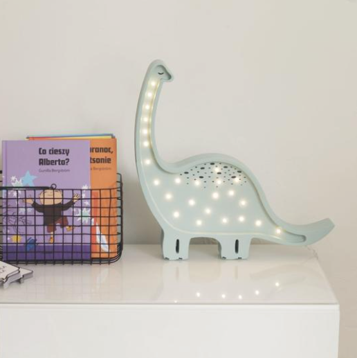 Handmade Wooden Lamp - Dinosaur