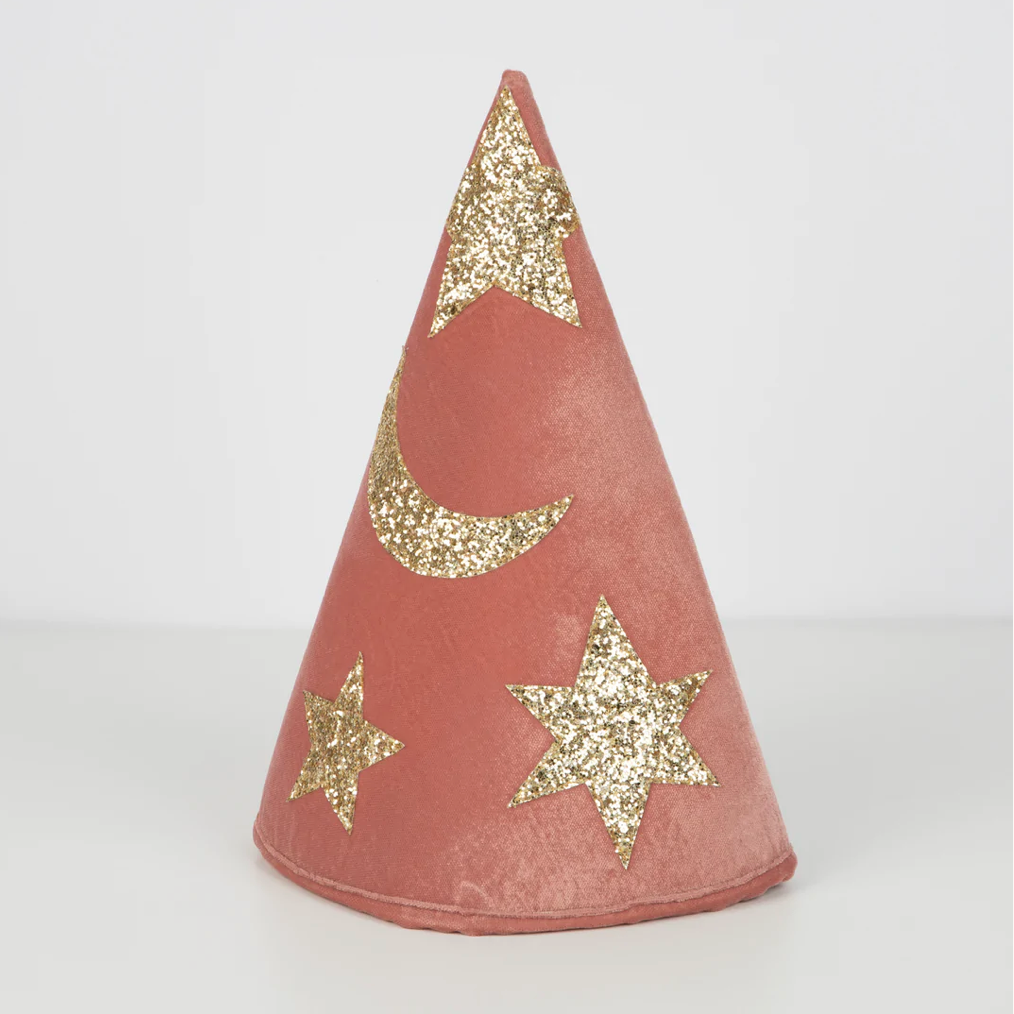 Meri Meri Pink Velvet Wizard Costume - Final Sale