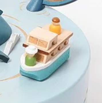 Whale Music Box - Boat Replacement