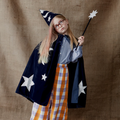 Meri Meri Blue Velvet Wizard Costume - Final Sale