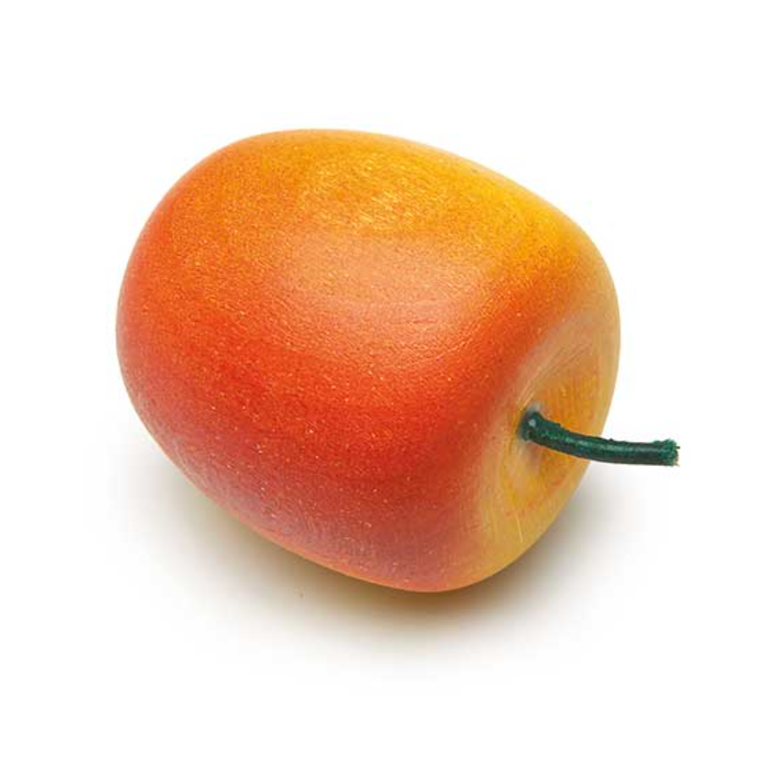 Erzi Yellow-Red Apple Pretend Food
