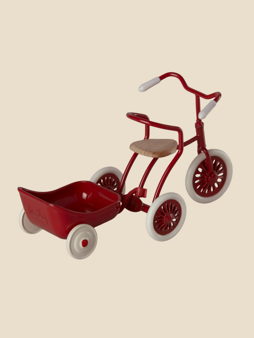 Maileg Tricycle Hanger, Mouse - Red