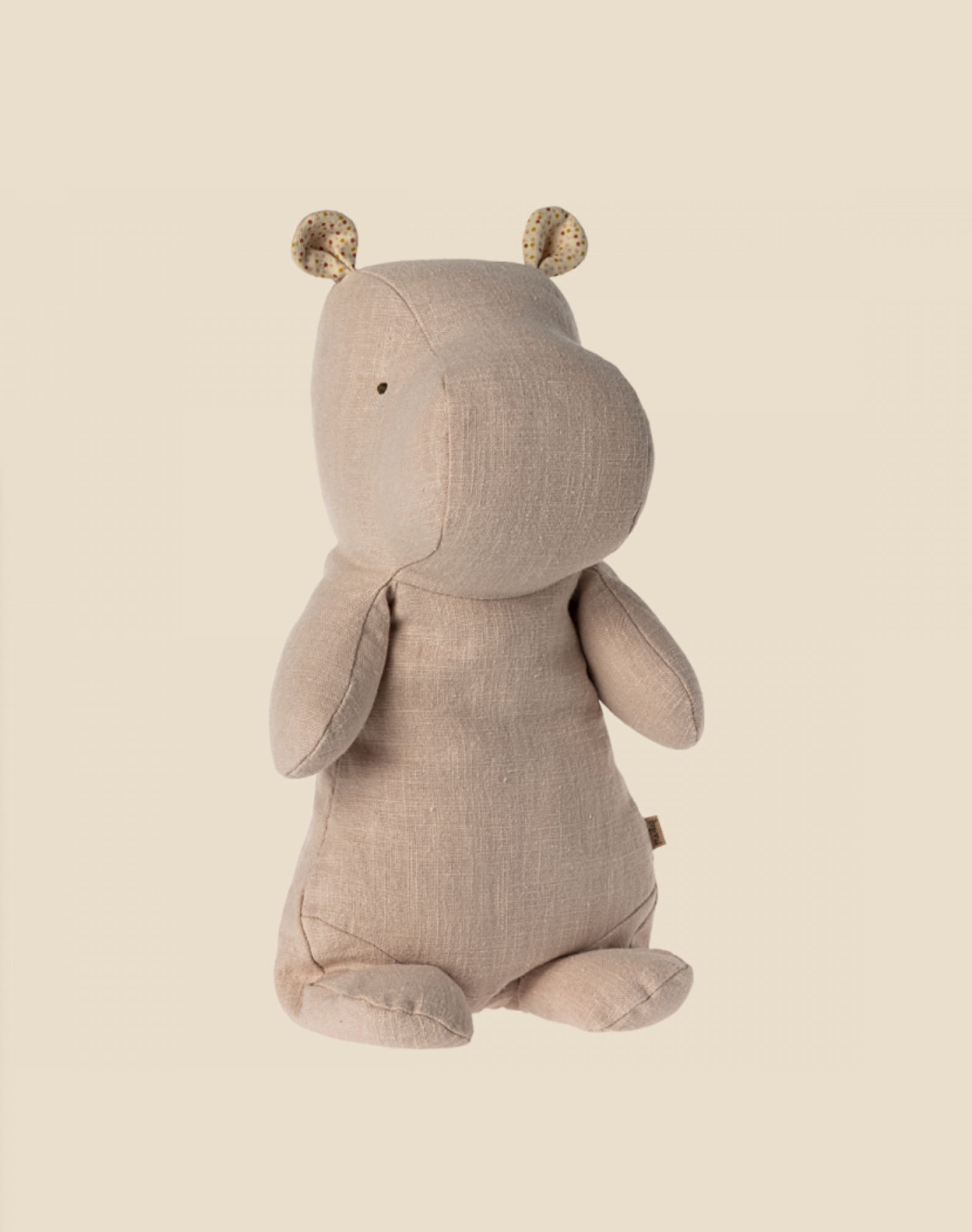 Maileg Hippo, Medium - Light Rose