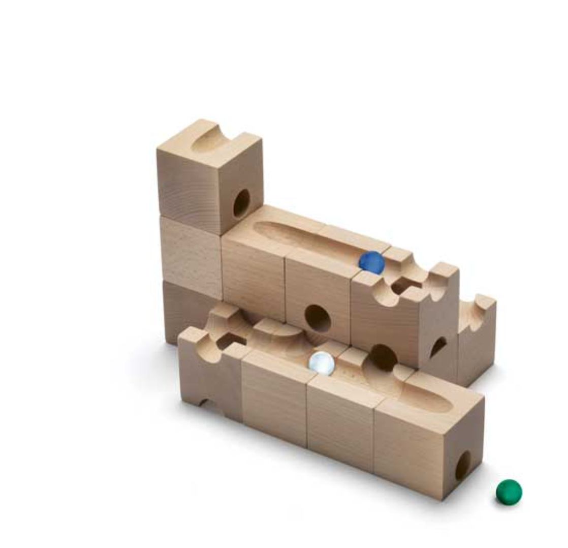 Cuboro Trick Marble Run Extra Set