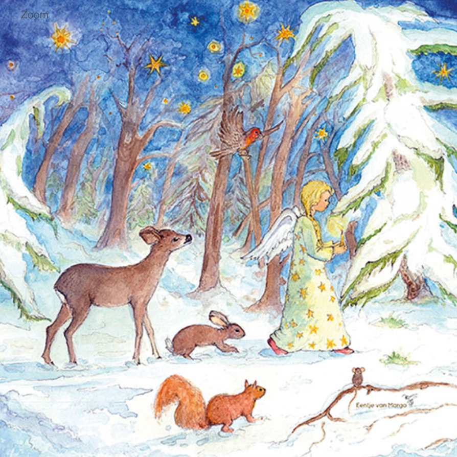Silhouette Only - Winter Forest for Toverlux Lamp