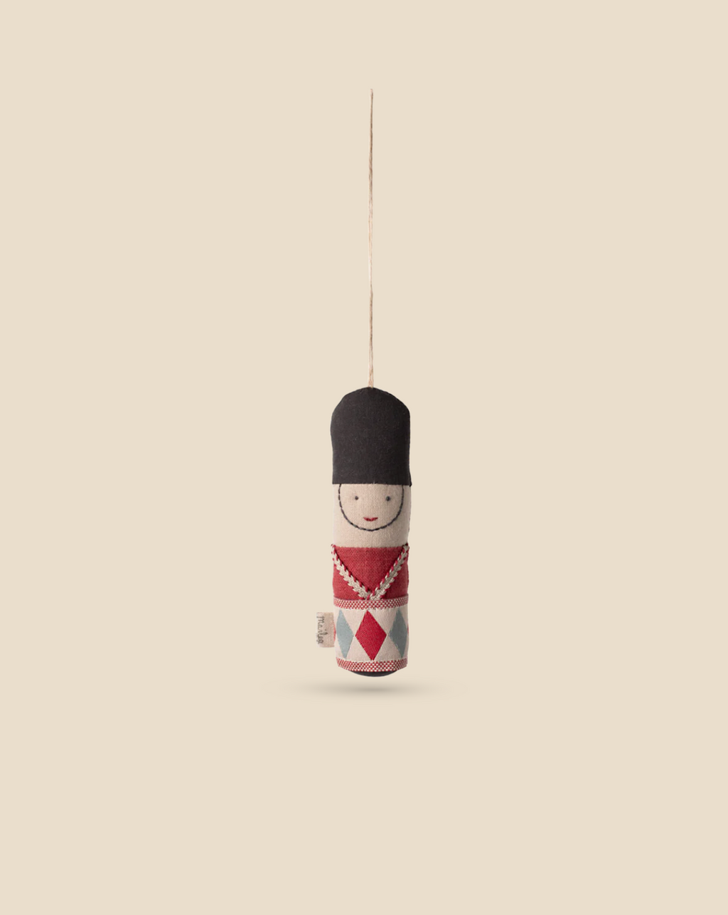 Maileg Fabric Ornament -  Guard, Red