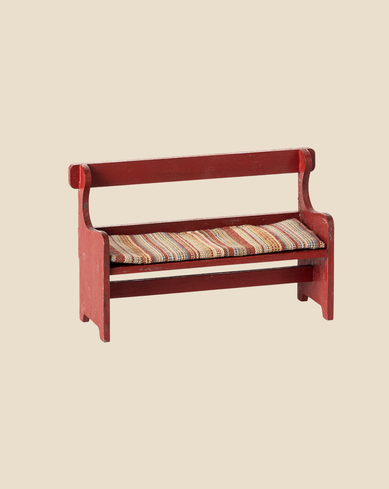 Maileg Mouse Bench - Red