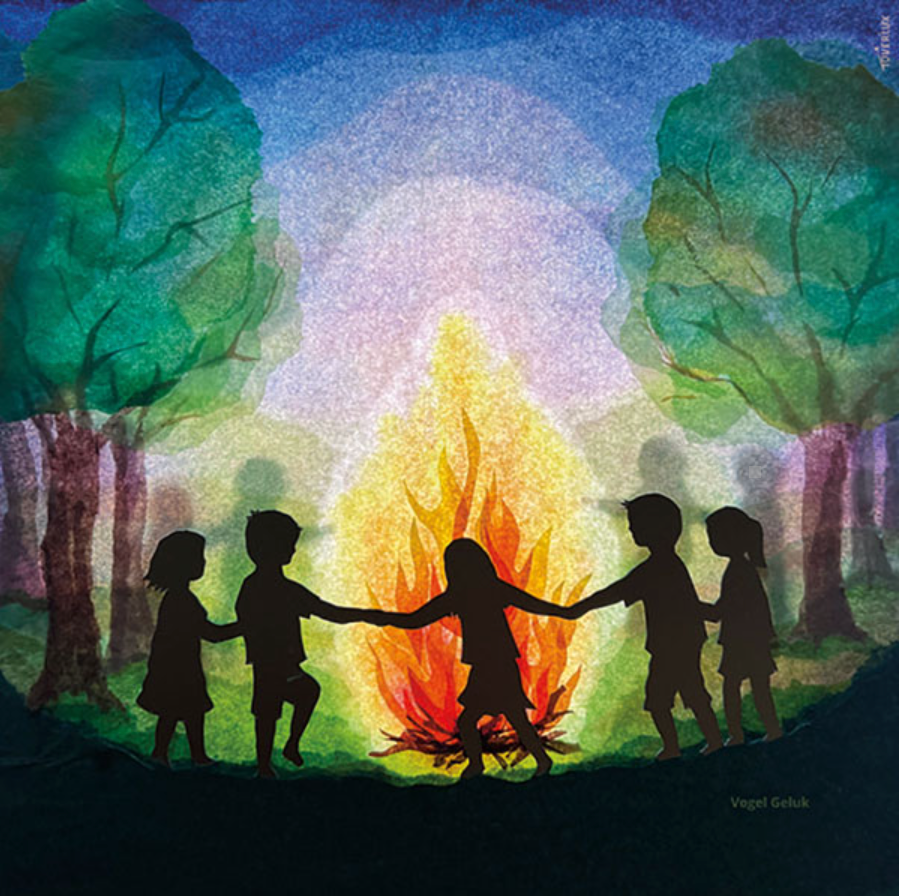Silhouette Only - St. Jans Fire Silhouette for Toverlux Lamp