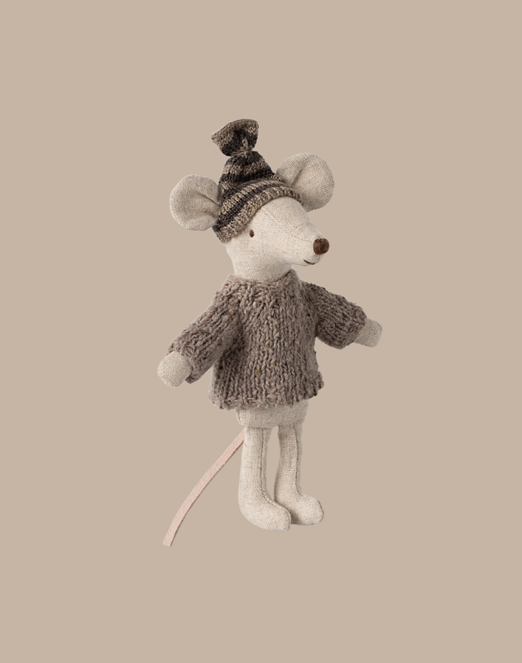 Maileg Extra Clothing: Knit Sweater and Hat for Big Brother Mouse