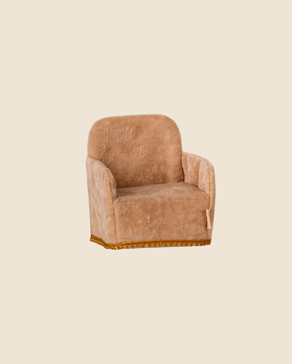 Maileg Soft Folding Chair, Mouse - Powder