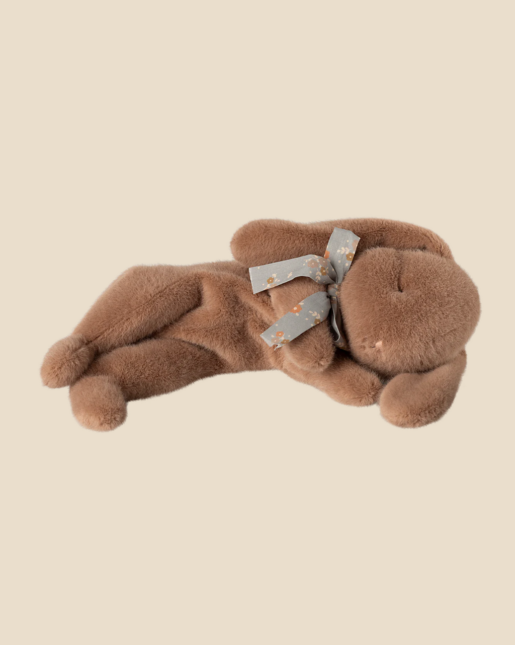 Maileg Plush Sleeping Bunny - Soft Brown
