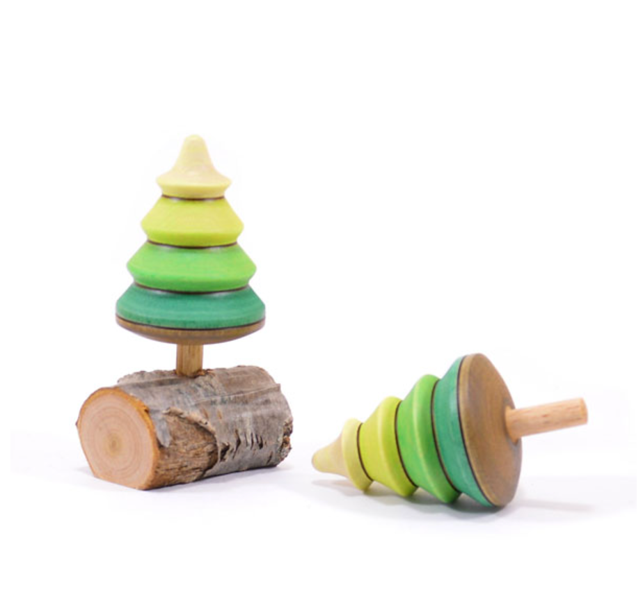 Mader Spinning Tree Top On Trunk