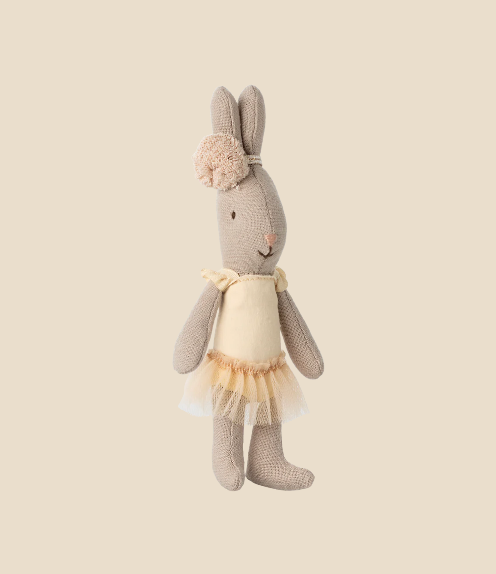 Maileg Rabbit, Micro - Ballet Suit And Skirt, Cream