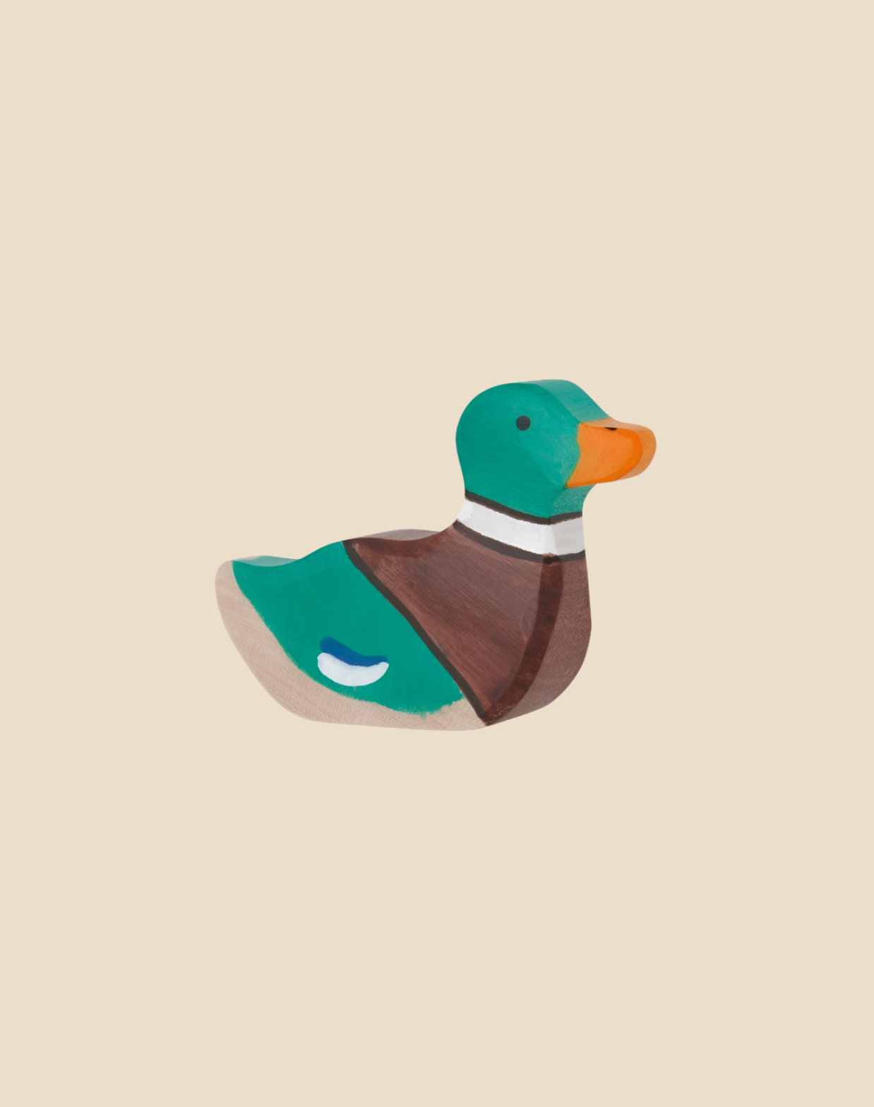 Holztiger Mallard Duck, Sitting
