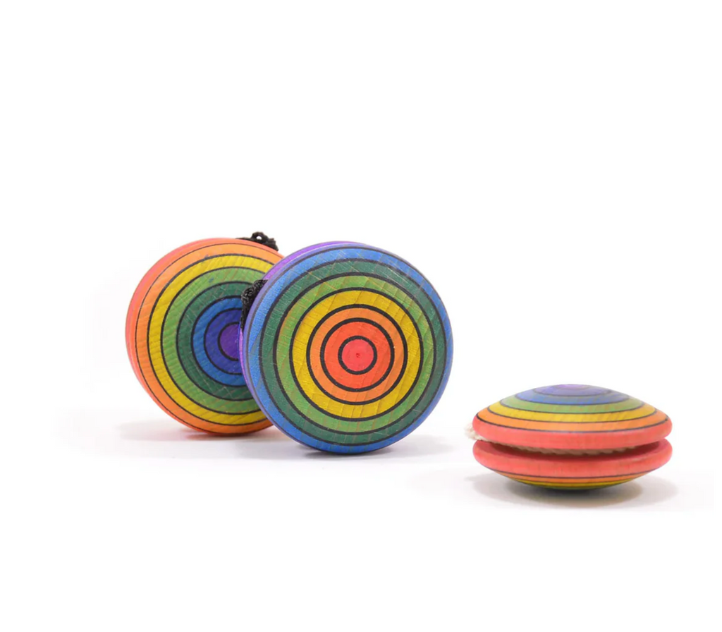 Mader Wooden Yoyo - Rainbow