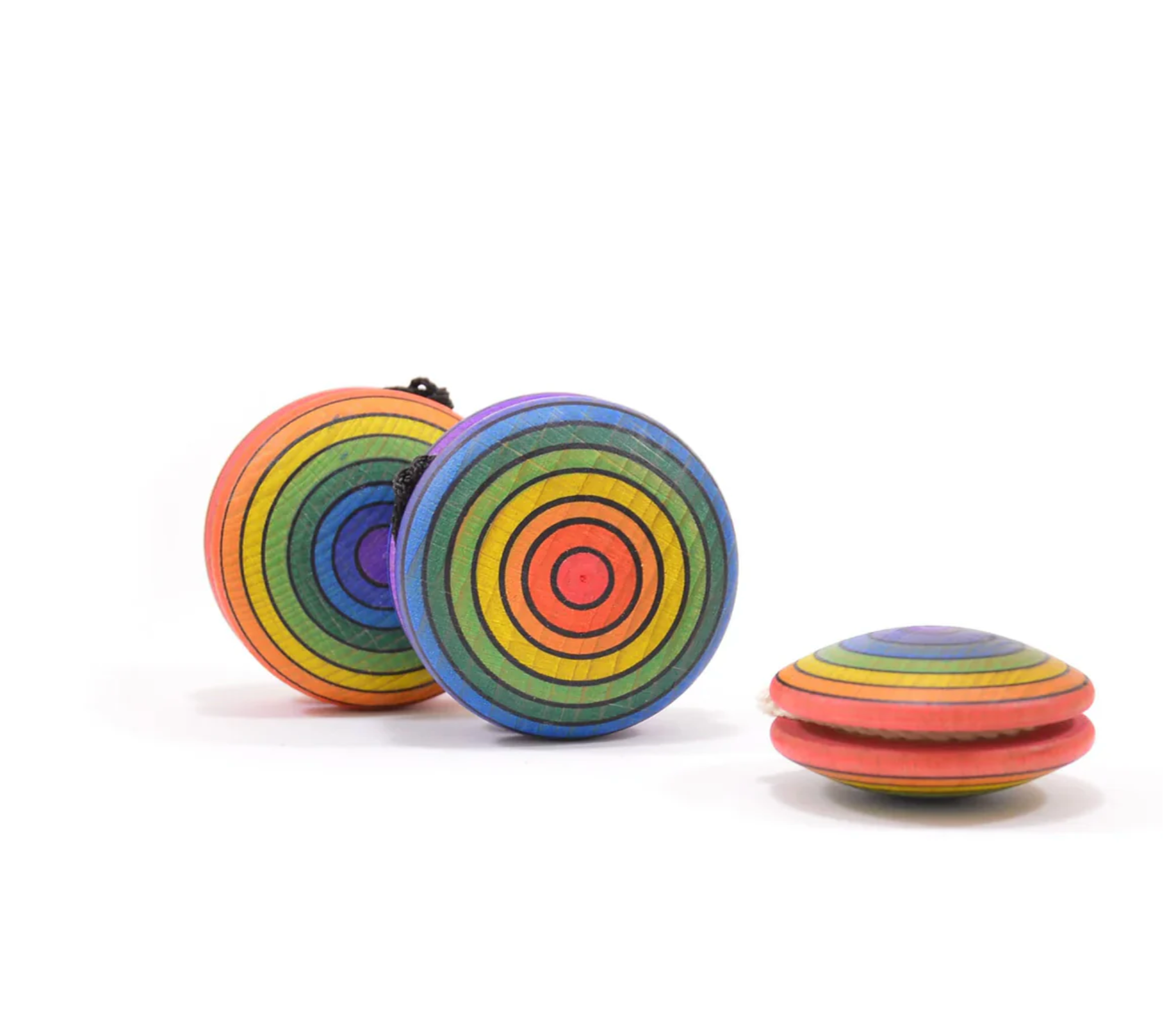 Mader Wooden Yoyo - Rainbow