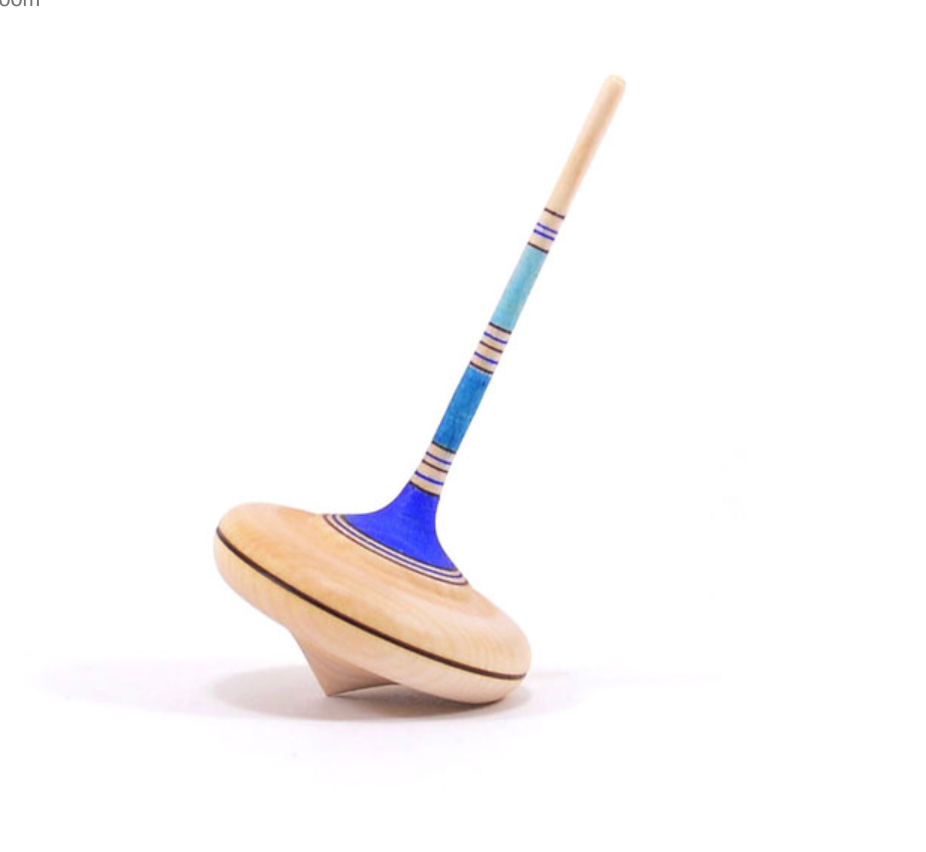 Mader Spaghetti Spinning Top - Dark Blue