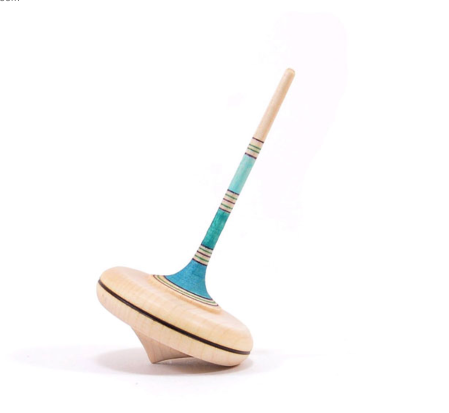 Mader Spaghetti Spinning Top - Light Blue