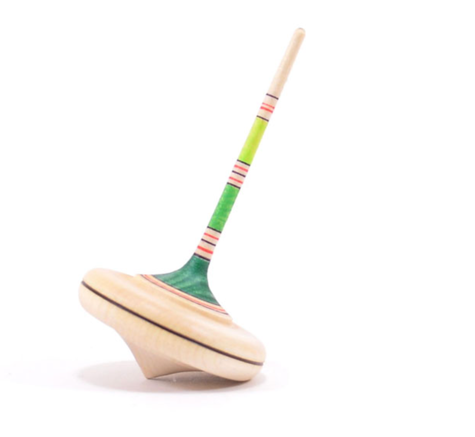 Mader Spaghetti Spinning Top - Green