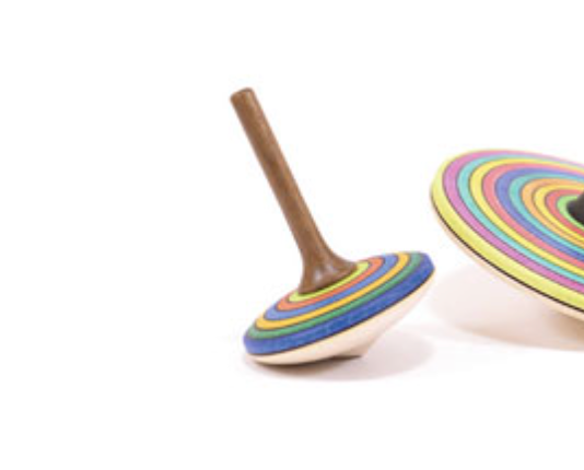 Mader Small Spinning Top - Striped