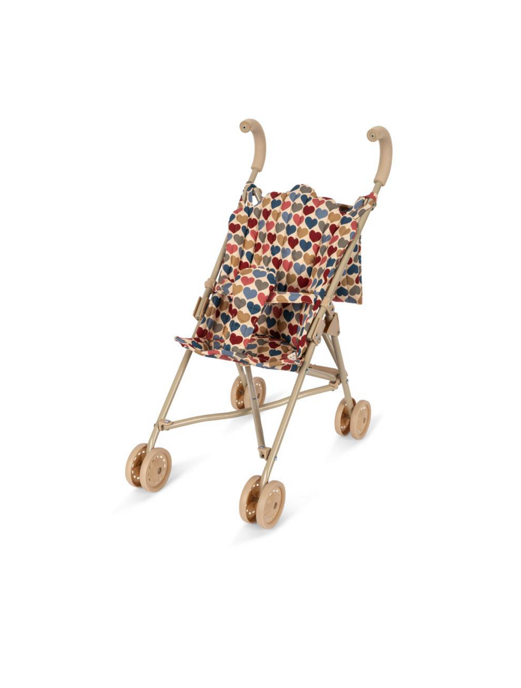 Konges Sloejd Doll Stroller - Heart Kisses