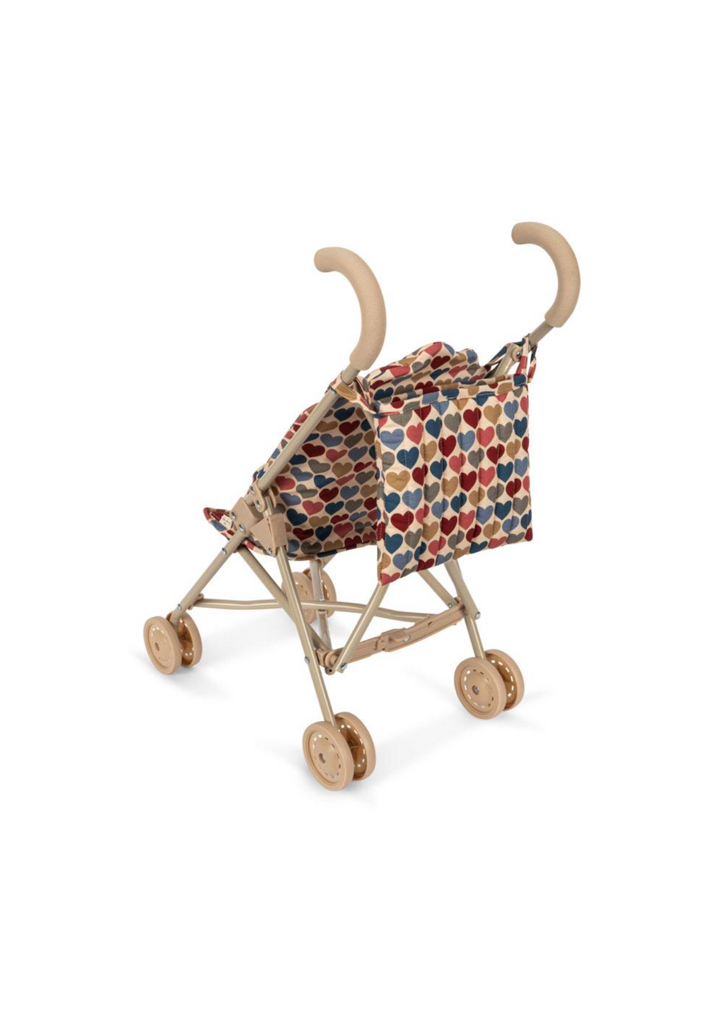 Konges Sloejd Doll Stroller - Heart Kisses