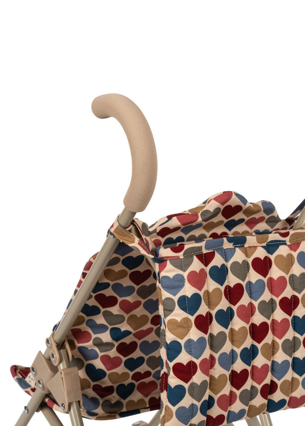 Konges Sloejd Doll Stroller - Heart Kisses