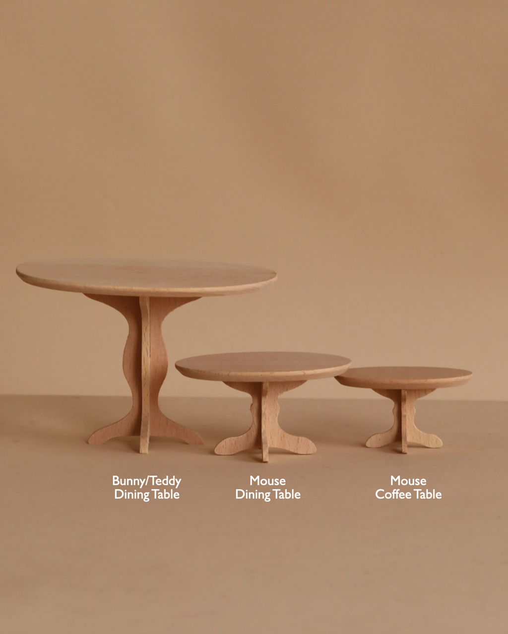 Maileg Oval Dining Table, Miniature - Bunny/Rabbit Size