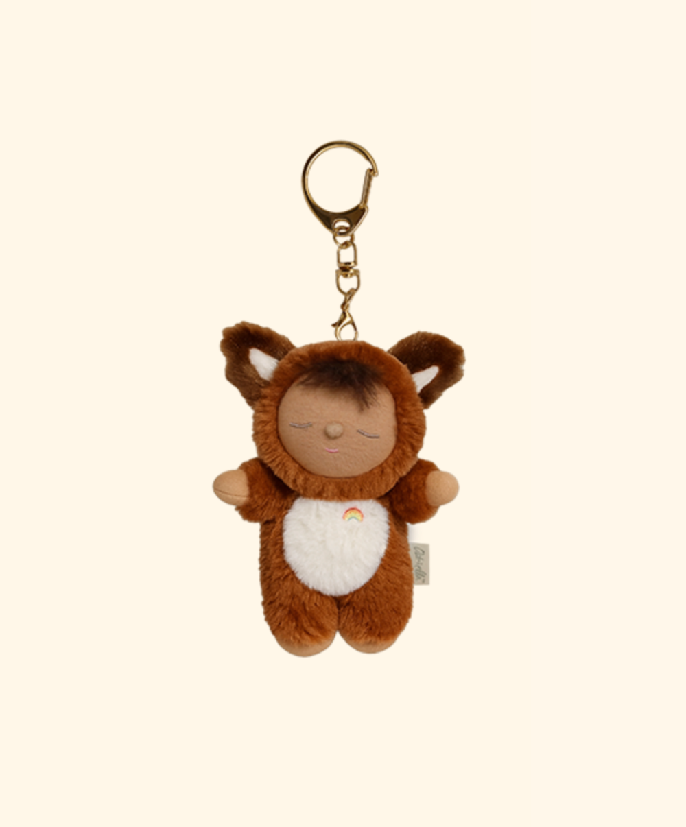 Olli Ella Cozy Bag Charm - Fox Finnley - Final Sale