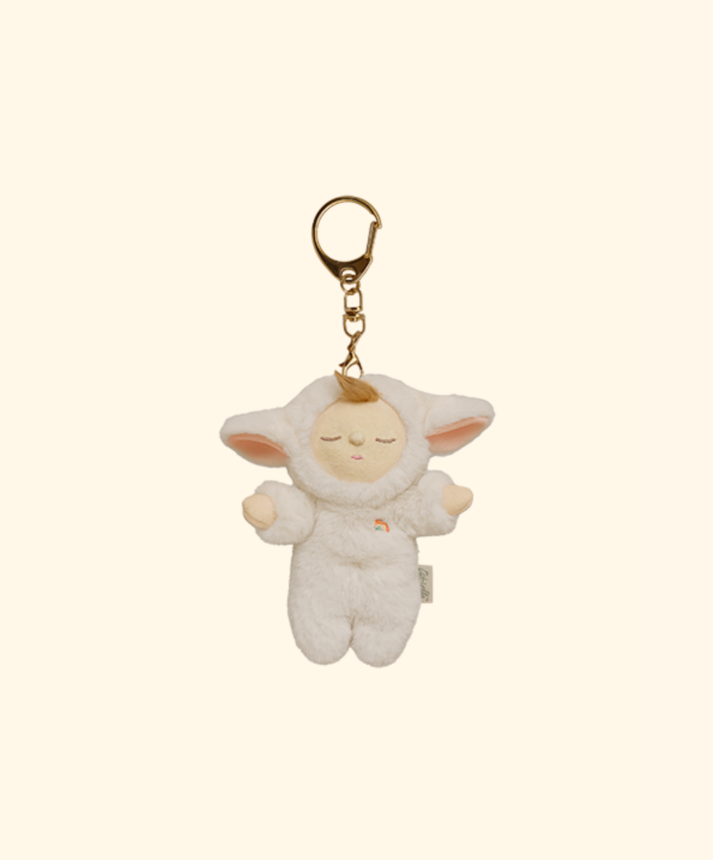 Olli Ella Cozy Bag Charm - Lamby Pookie - Final Sale