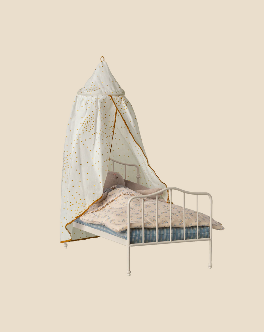 Maileg Bed Canopy, Miniature - Off-White