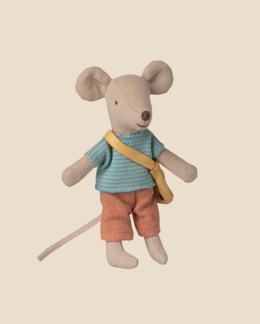 Maileg Little Brother Mouse with Bag