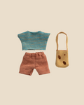 Maileg Clothes and Bag, Little Brother Mouse