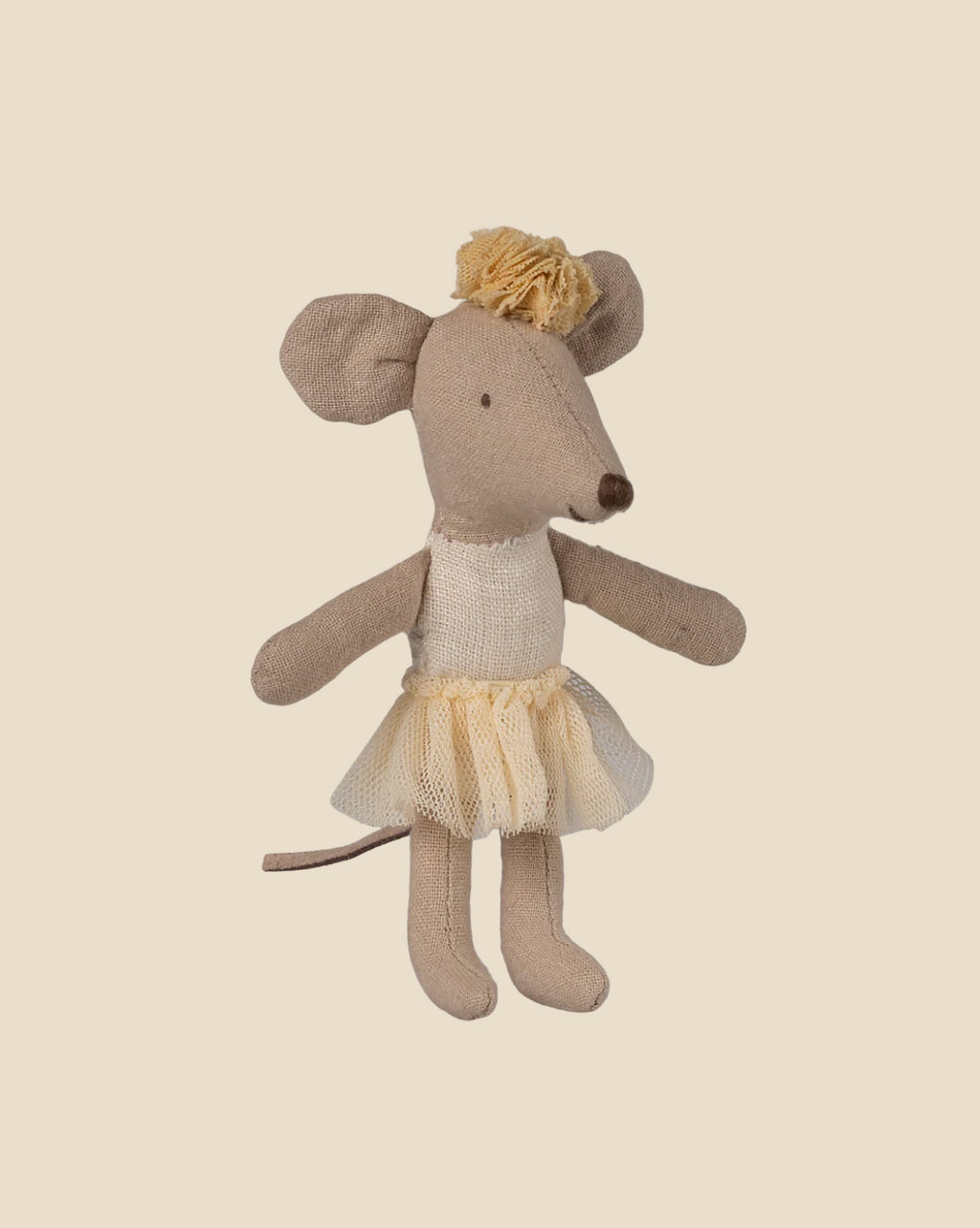 Maileg Ballerina Mouse, Little Sister - Off White