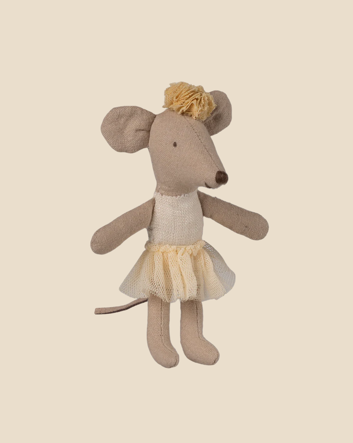 Maileg Ballerina Mouse, Little Sister - Off White