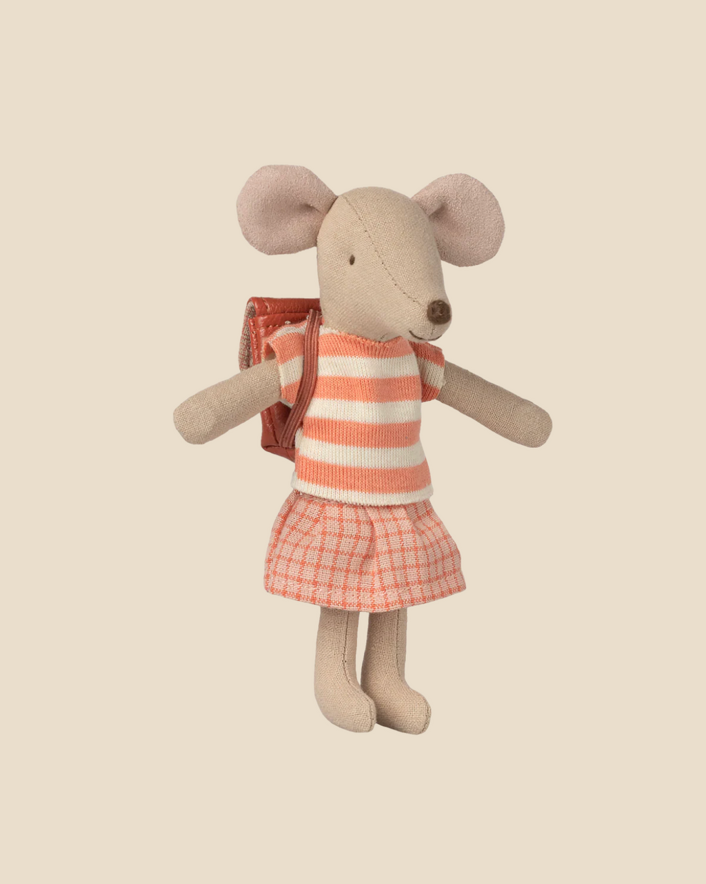 Maileg Tricycle Mouse, Big Sister - Coral