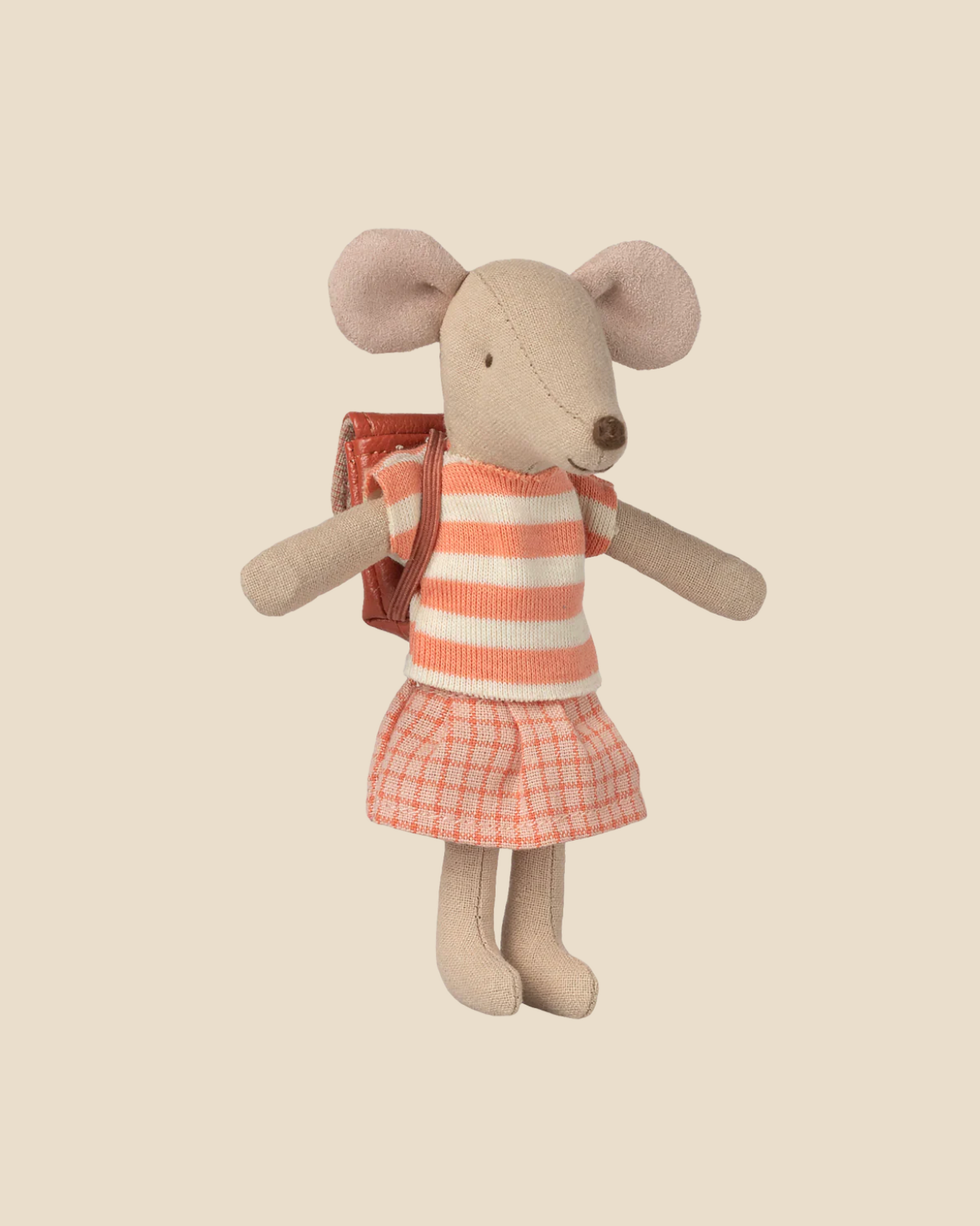 Maileg Tricycle Mouse, Big Sister - Coral