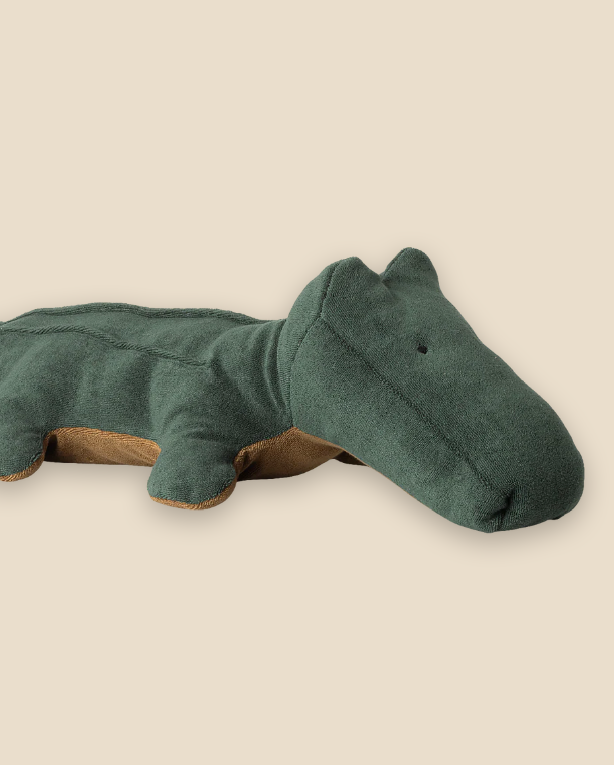 Maileg Crocodile, Big - Forest Green