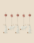 Maileg Metal Ornament Set - Easter Bunny