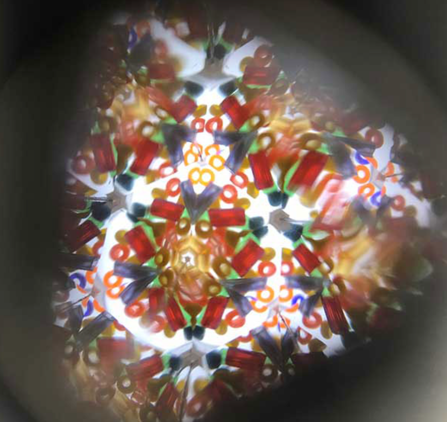 Mader Wooden Kaleidoscope - Pink