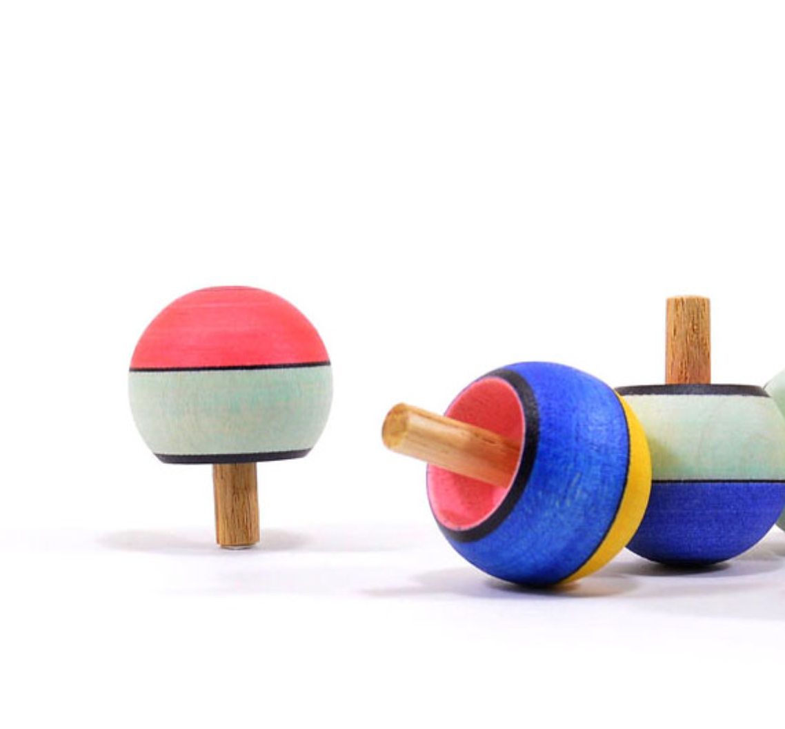 Mader Confetti Turn-Over Spinning Top