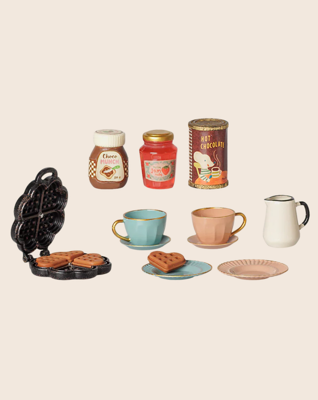 PRE-ORDER: Maileg Waffle Set, Mouse (Estimated Arrival Mid October)