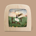 Silhouette Only - Dancing With Hares Silhouette for Toverlux Lamp
